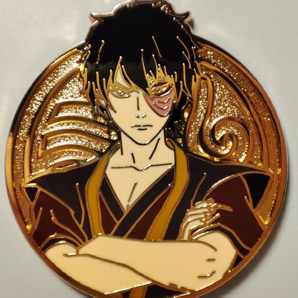 Avatar The Last Airbender Zuko Y177 Enamel Pin Common FigPin Mini Official Badge - Picture 1 of 4